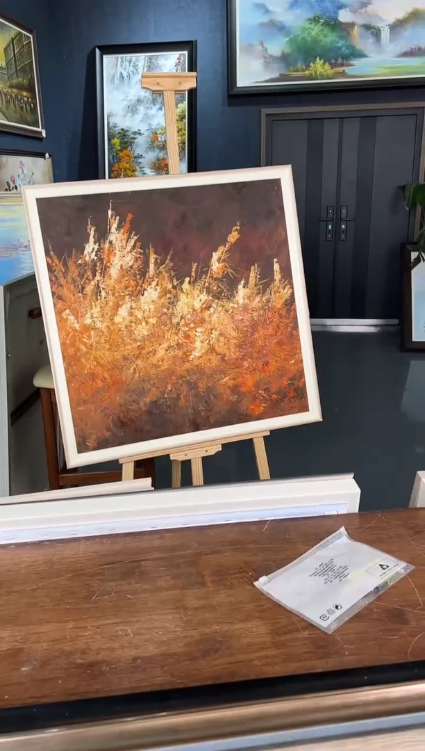 【闪购商品】油画39号 80*80 秋-手绘油画