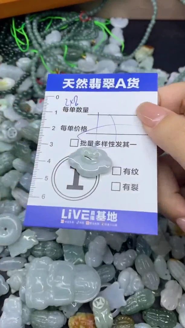 颈饰未镶嵌翡翠天然翡翠A货批量多样性发一件