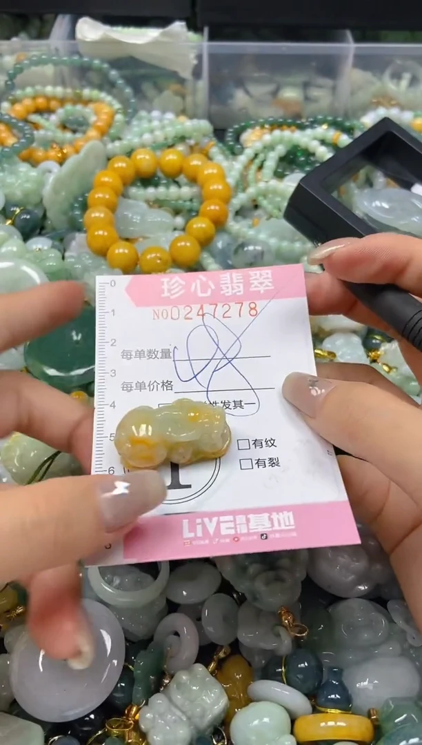 翡翠未镶嵌颈饰闪购0247278