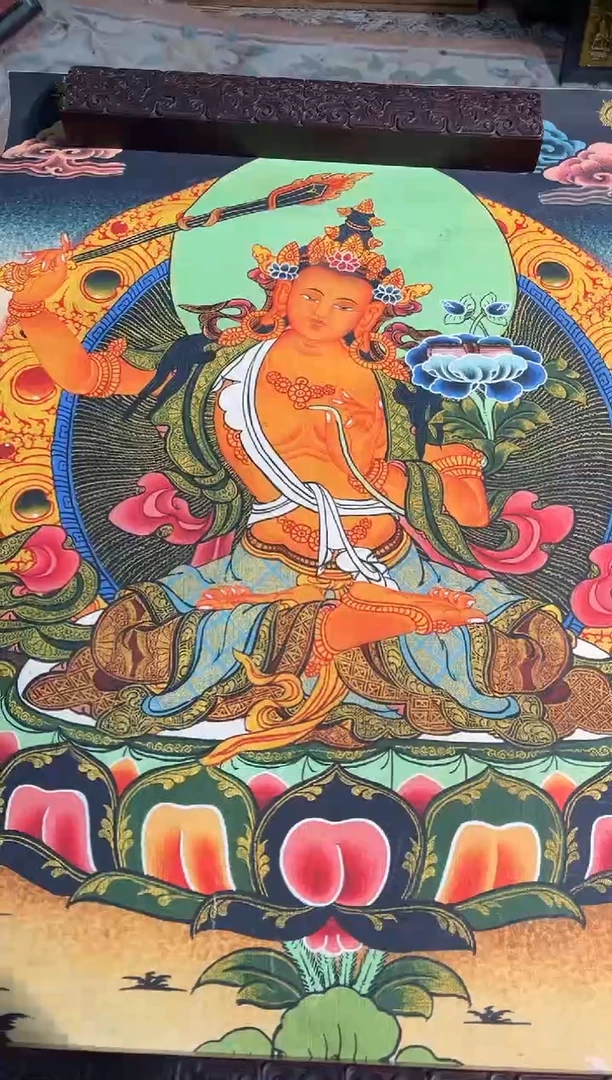 卷轴画天天的唐卡tk160