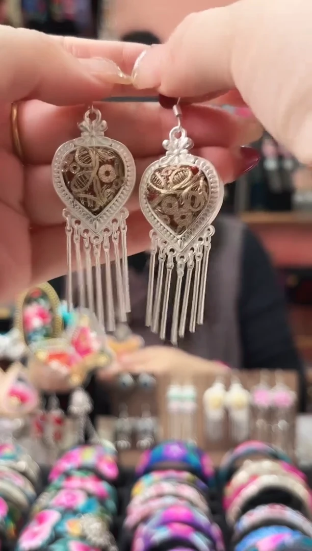 织绣艺枝独绣手工饰品51