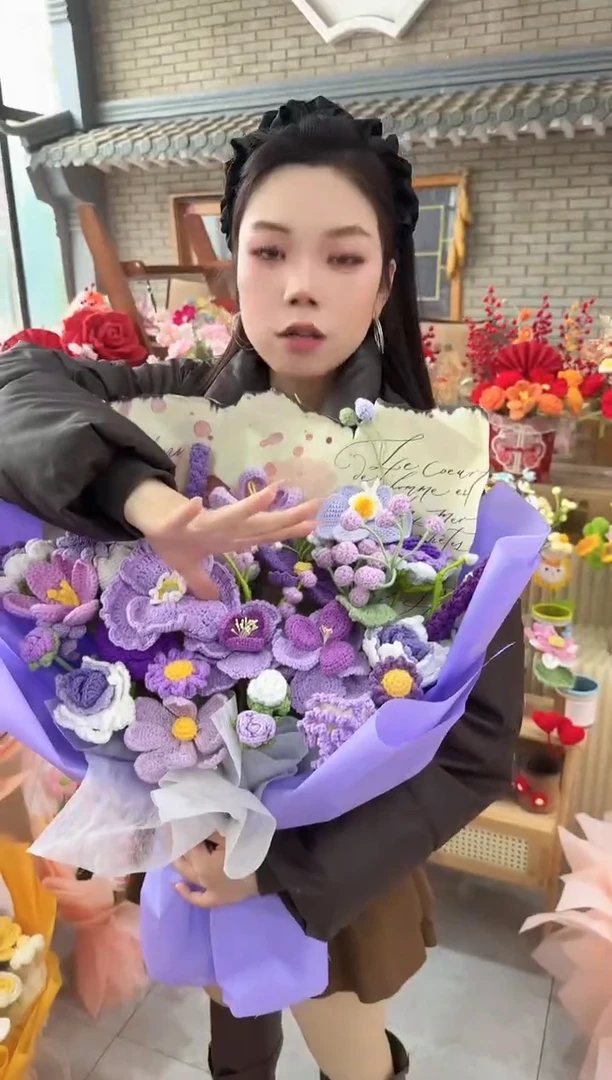 非遗手工定制花束，孤品清仓！