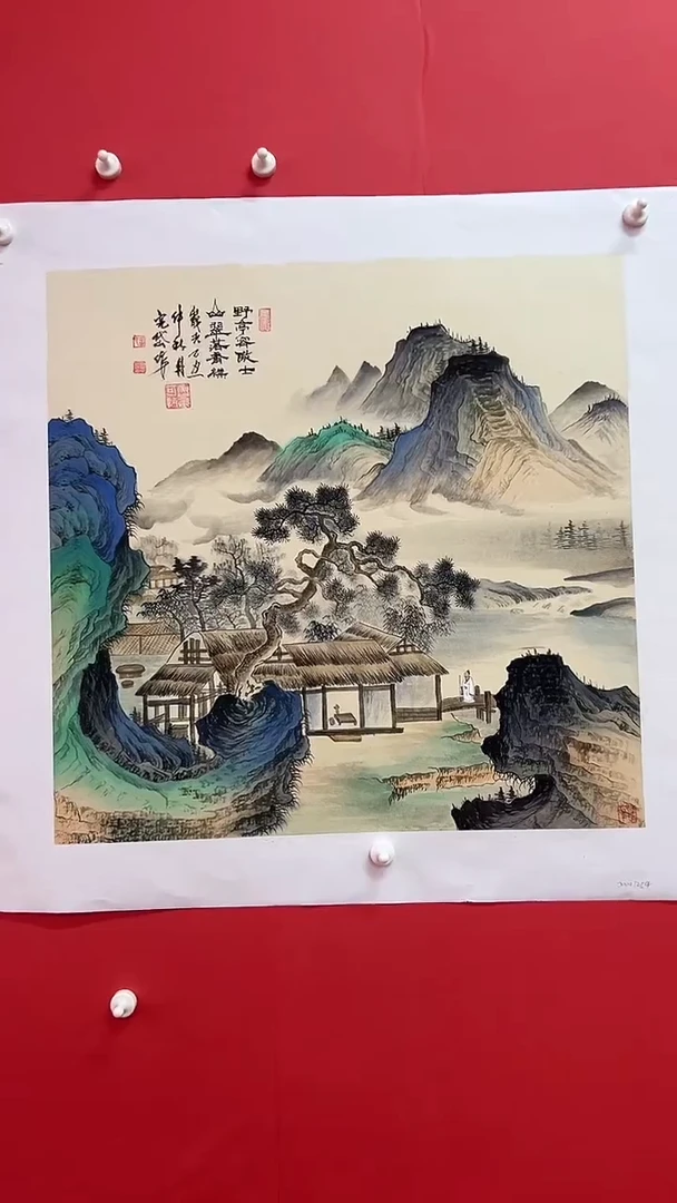 国画孟宪岱手绘国画