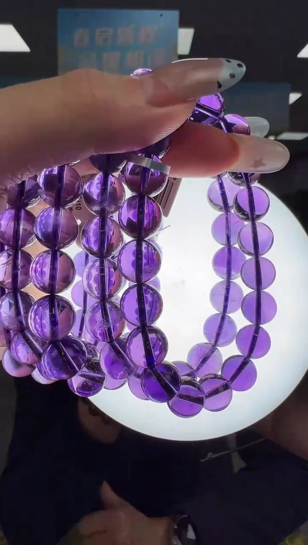 【闪购商品】水晶手链未镶嵌B59 gck682约10mm多样性发一