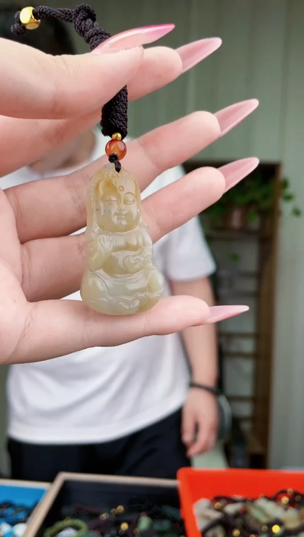 和田玉未镶嵌挂件拍一发一，多样性发货！