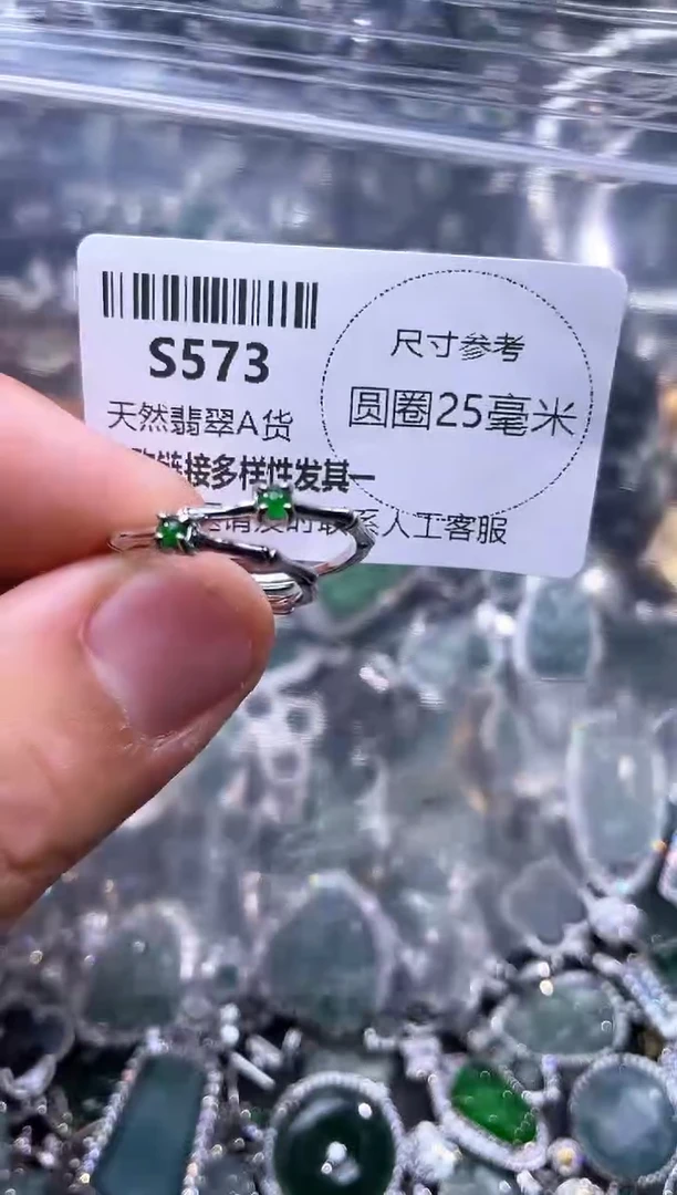 【闪购商品】翡翠未镶嵌颈饰S573戒指