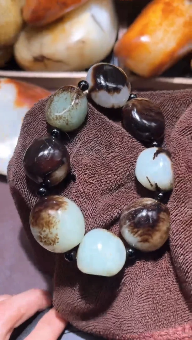 【闪购商品】和田玉（子料）颈饰未镶嵌YL-WW-2.5-16多样性发货