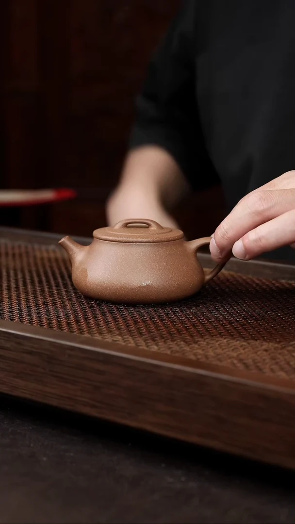 茶壶紫砂芝麻绿纳瓢