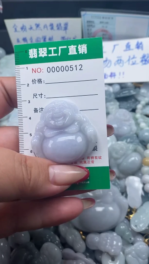 翡翠未镶嵌颈饰天然A货翡翠0512