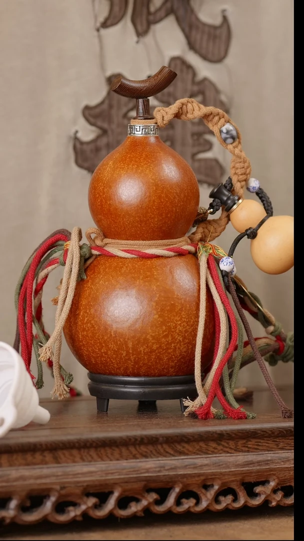 111号精品天然大漆酒葫芦一物一拍~