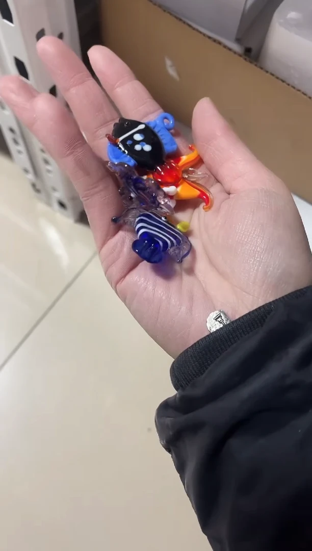 有机玻璃泡泡鱼6支 随机