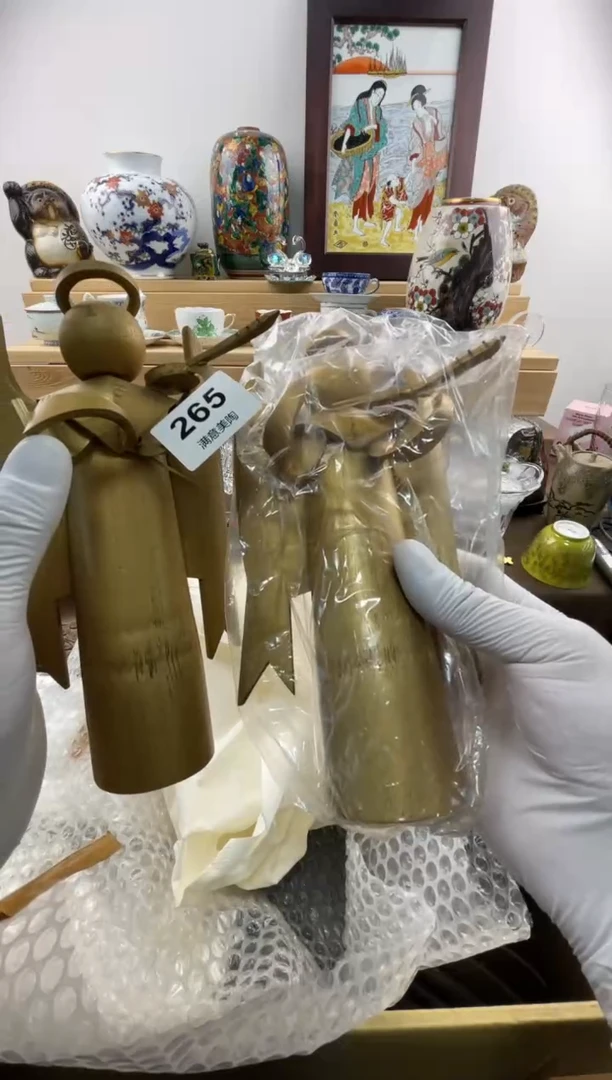 瓷片纯**花瑕疵品265