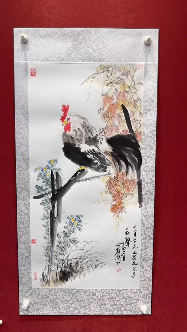 国画老师现场创作 10