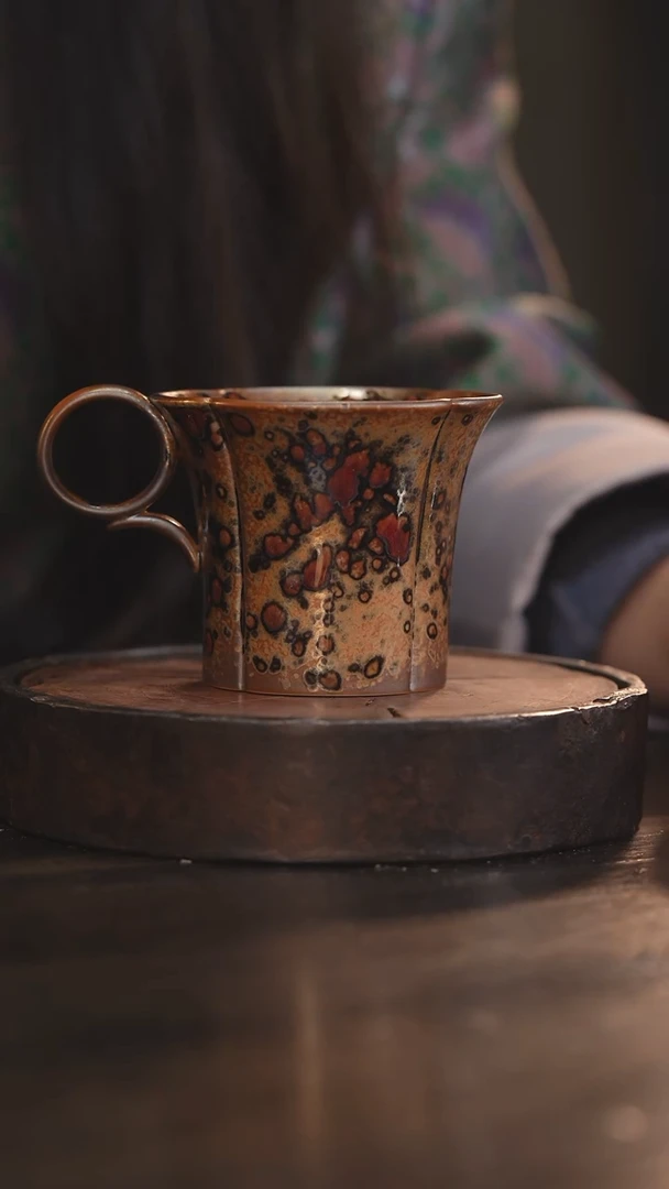 【闪购商品】杯78柴房陶瓷丨斑鹿系列咖啡杯