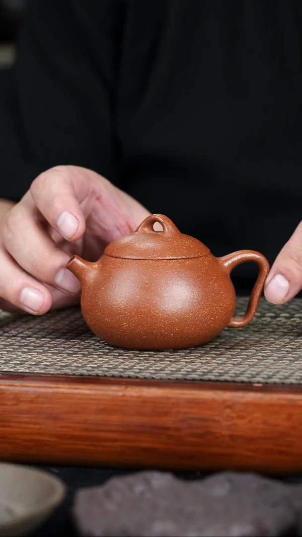 茶壶紫砂宜兴紫砂壶  170cc