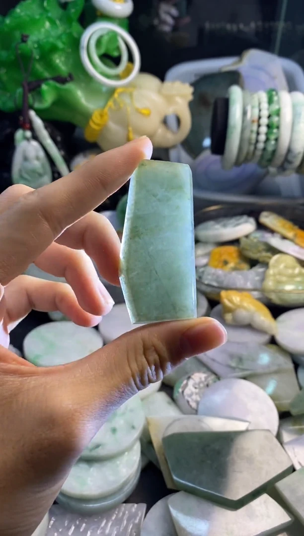 散珠翡翠翡翠A货