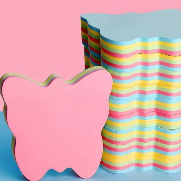 创意心形标签纸学生用便签纸可爱标签贴纸留言告示