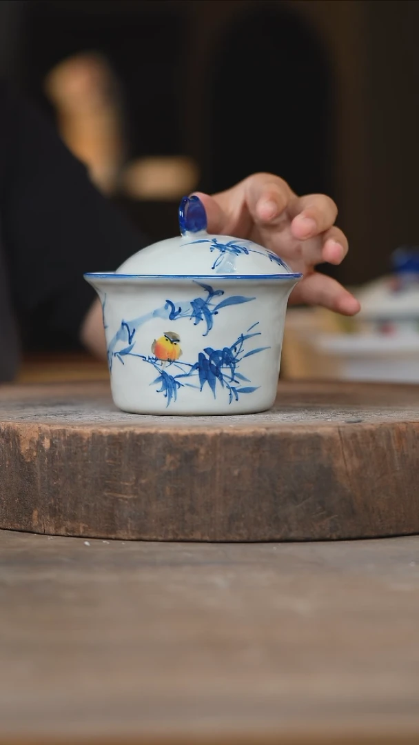 瓷片景德镇高温釉下彩（食品级）