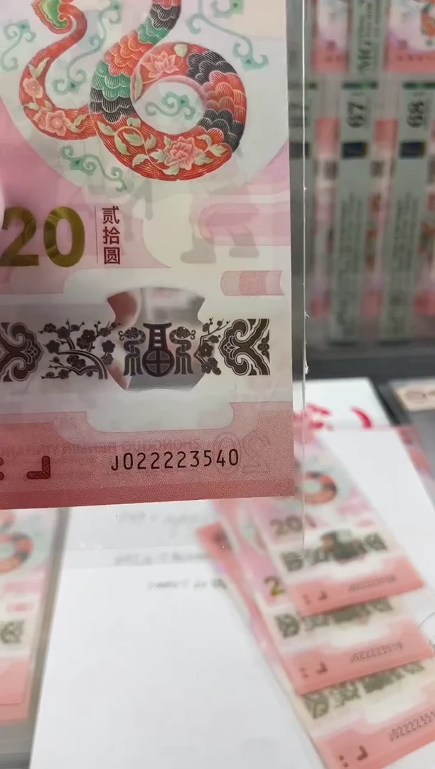 【闪购商品】塑料蛇钞九龙令4个2头尾号不挑号带4