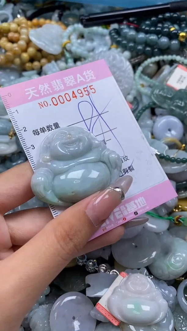 翡翠未镶嵌颈饰闪购0004955