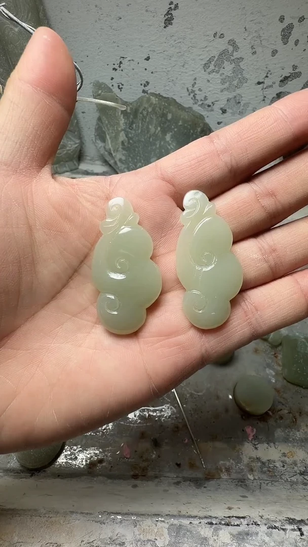 吊坠(不含链)未镶嵌和田玉如意 拍一发一 商品多样性发货