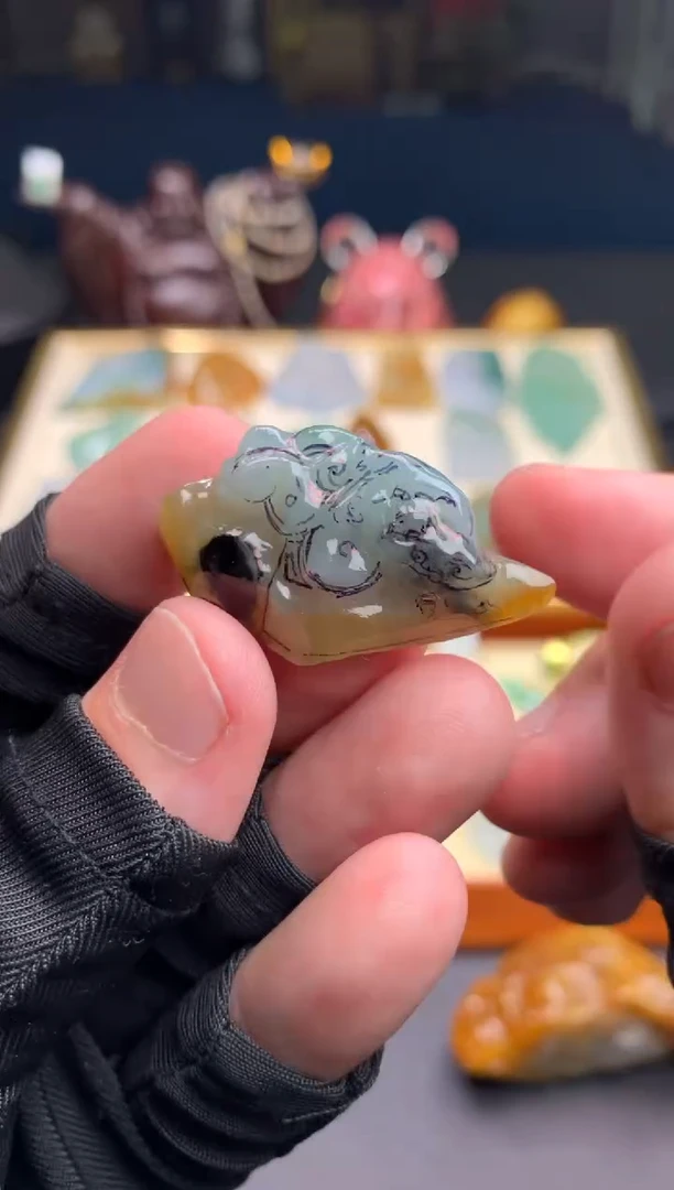 未镶嵌定制翡翠天然翡翠裸石（包工）