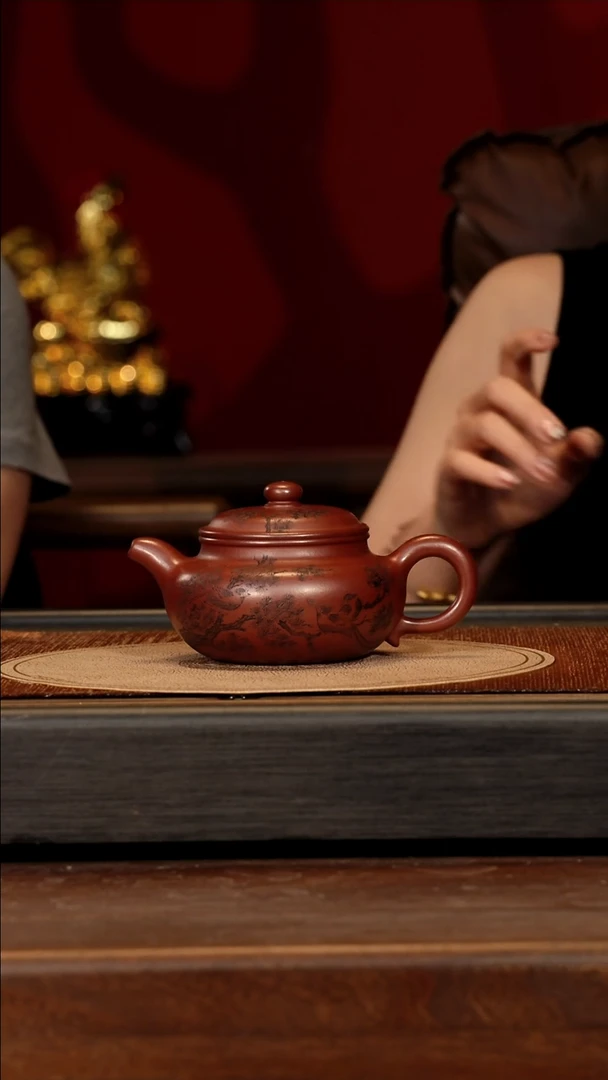 宜兴紫砂YF 龙血砂 仿古