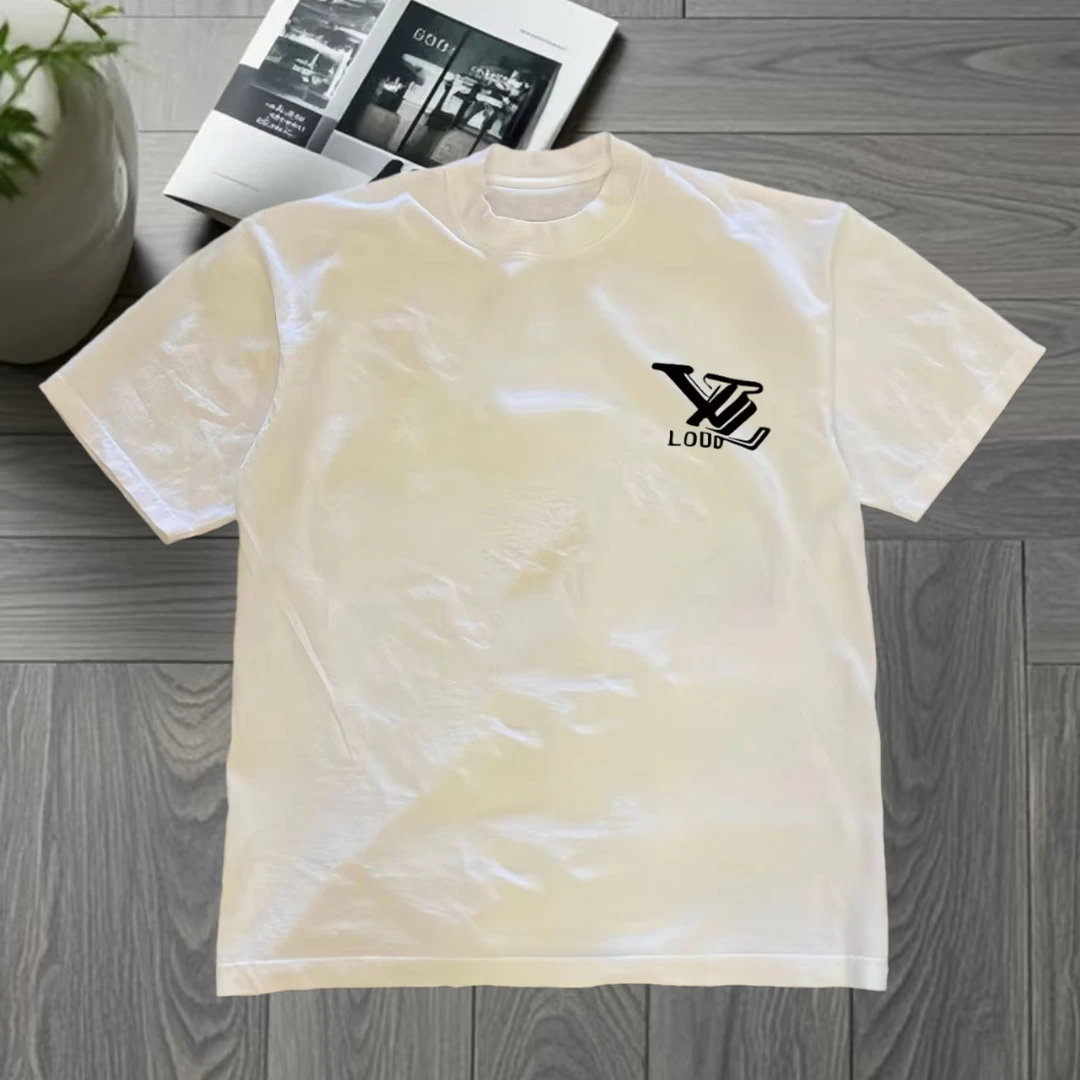 纯棉内搭潮流美式休闲印花短袖T恤衫深情大嫂同款（做大哥的女人）