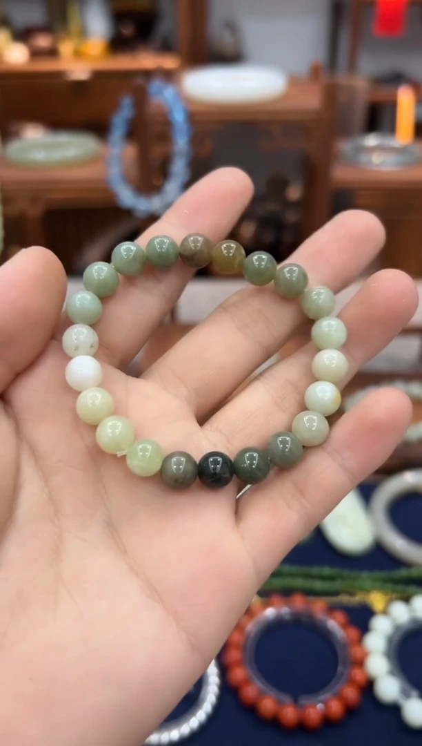【闪购商品】和田玉手串未镶嵌和田玉手串-521305