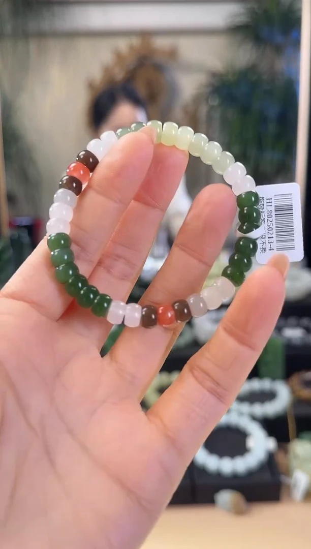 手串未镶嵌和田玉手串k7