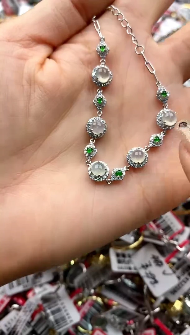 【闪购商品】翡翠戒指银S925镶嵌111111111      6