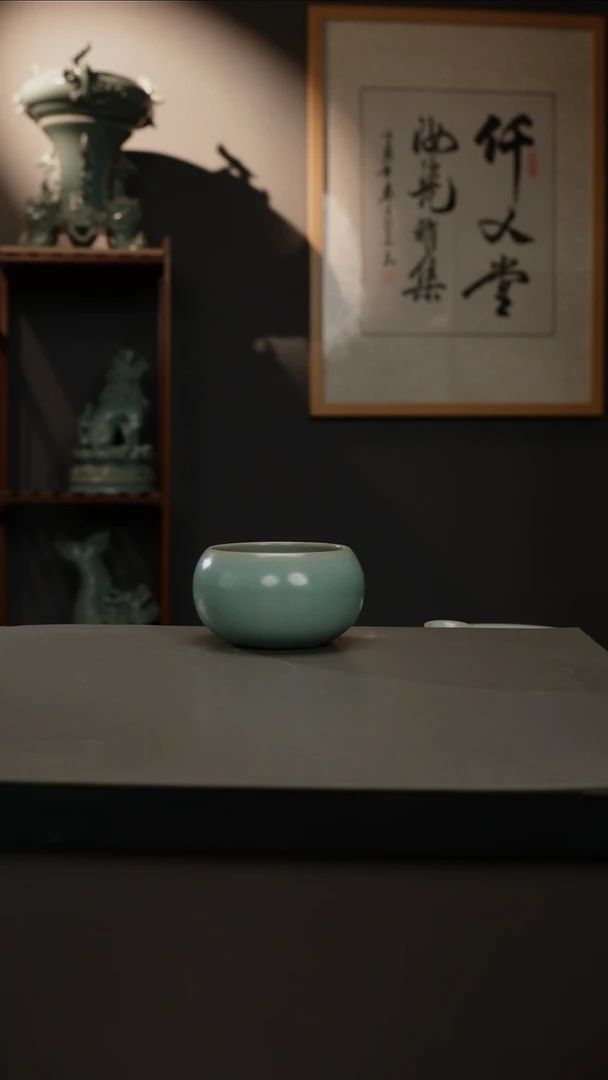 【闪购商品】杯仿古釉原矿 禅定