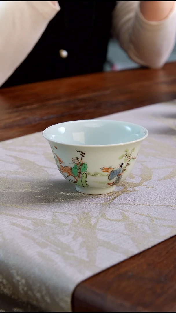 【闪购商品】陈凌燕古彩福禄寿杯