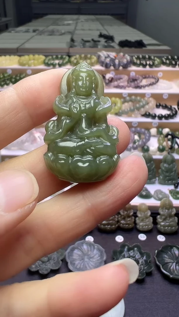 颈饰未镶嵌和田玉阳*妞定向3