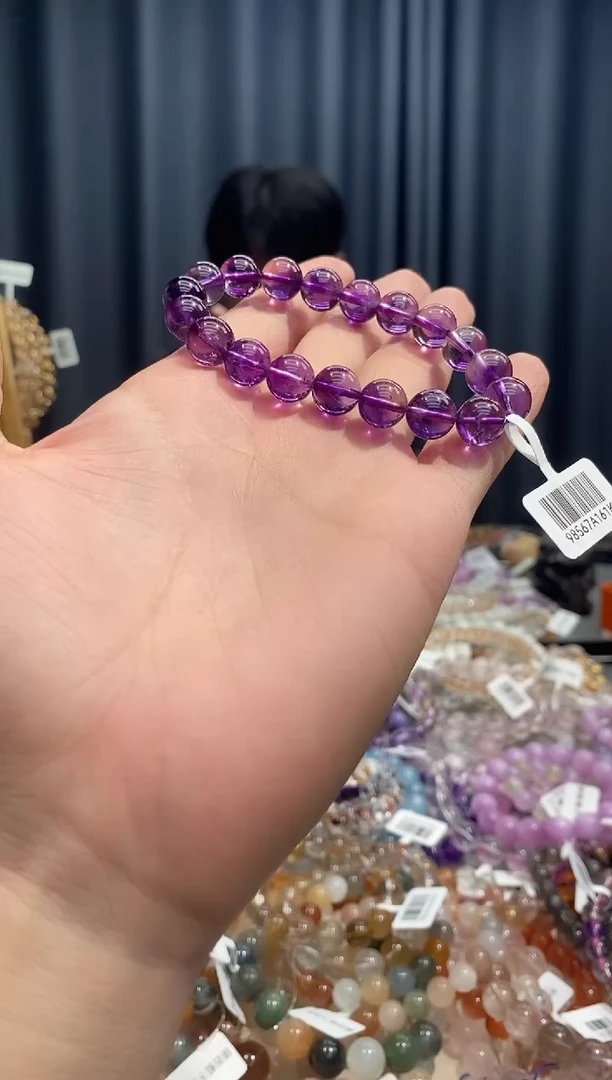 未镶嵌手链水晶紫水晶