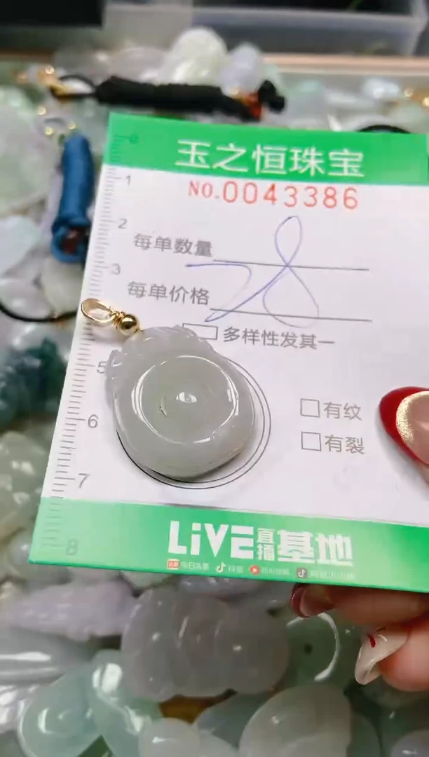 【闪购商品】翡翠颈饰未镶嵌闪购0043386