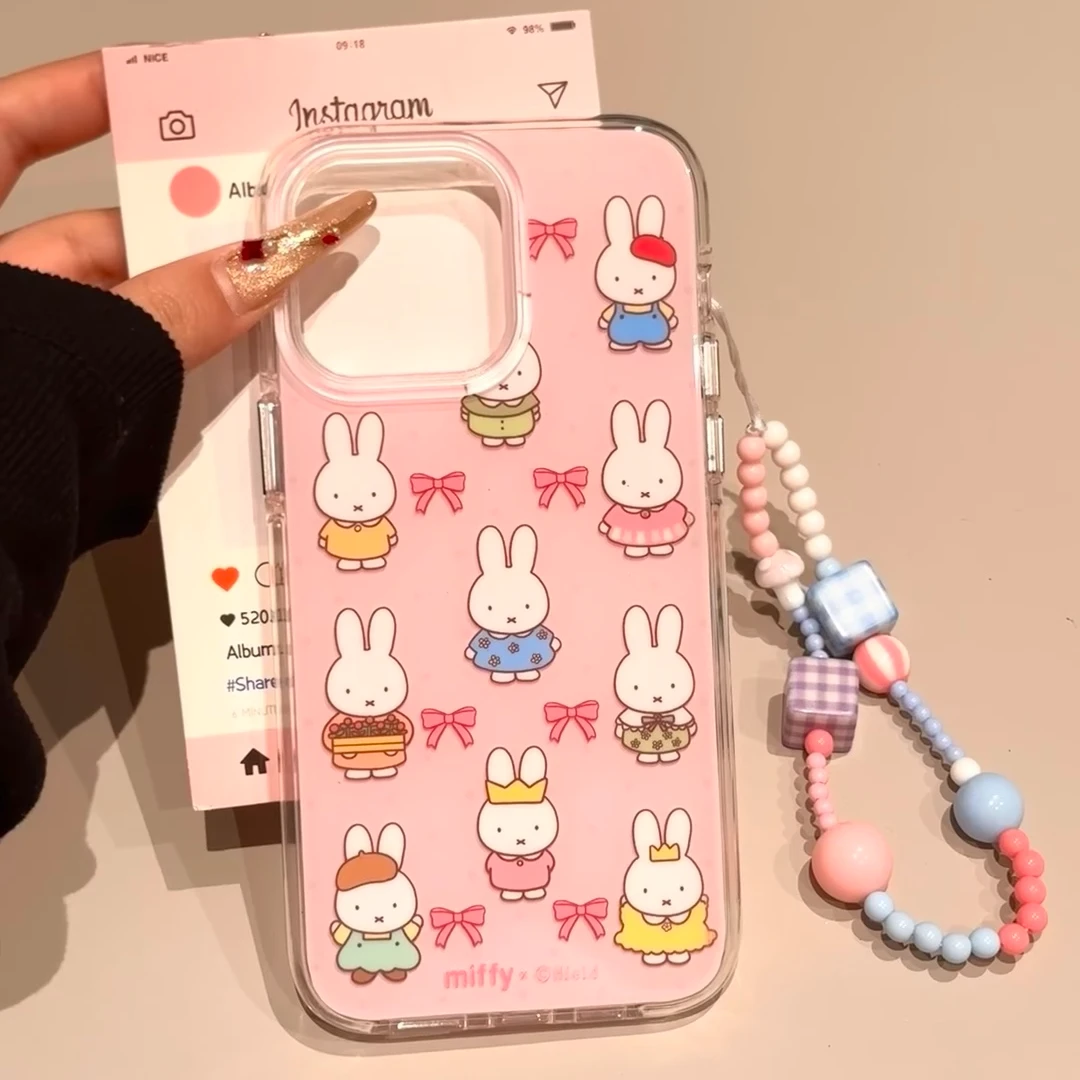 米菲兔适用苹果华为vivo小米oppo女iphone15/16/14手机壳