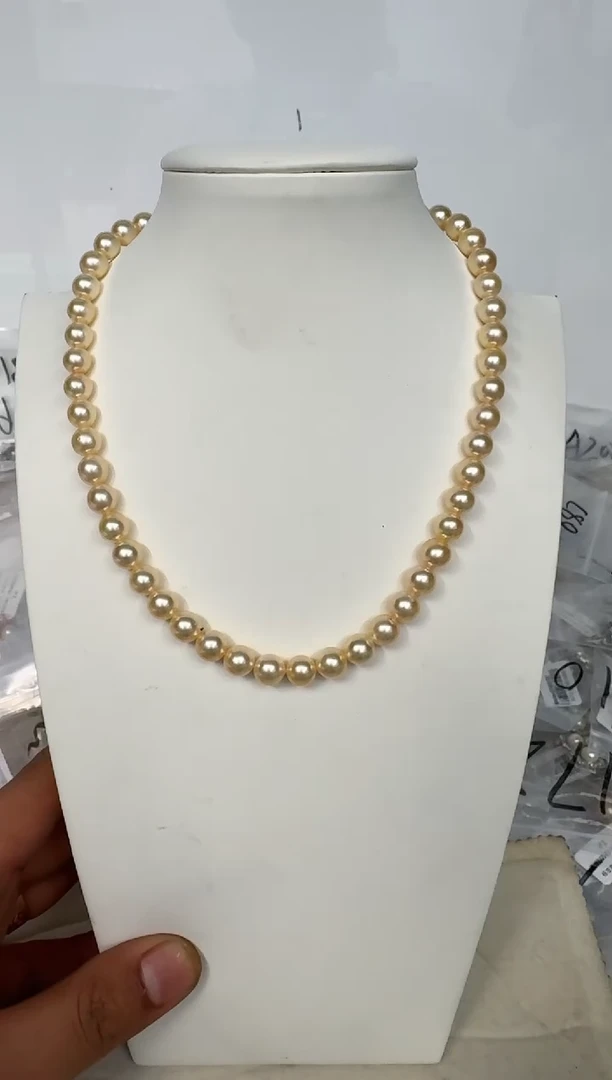 颈饰未镶嵌海水珍珠项链