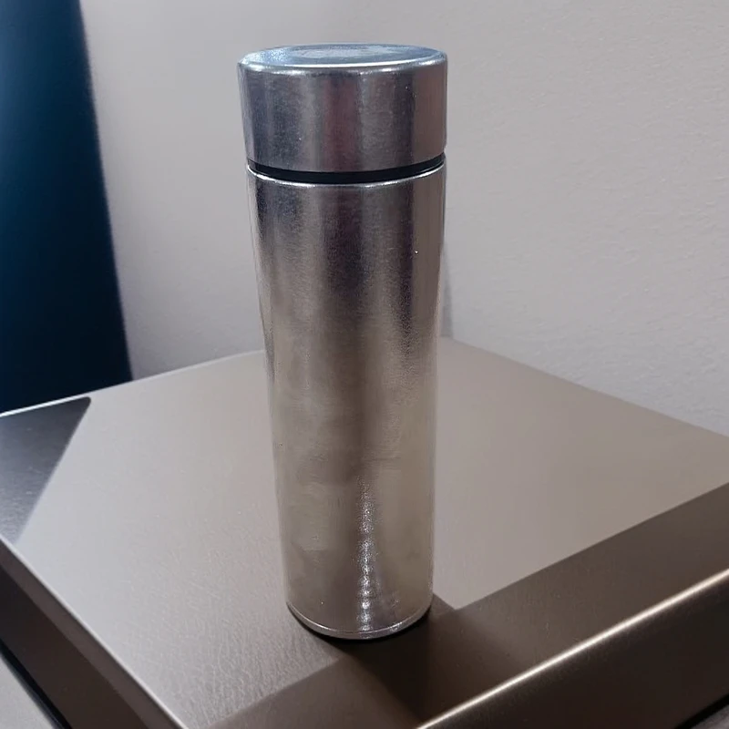 纯钛保温杯随身口袋杯带茶漏500ml