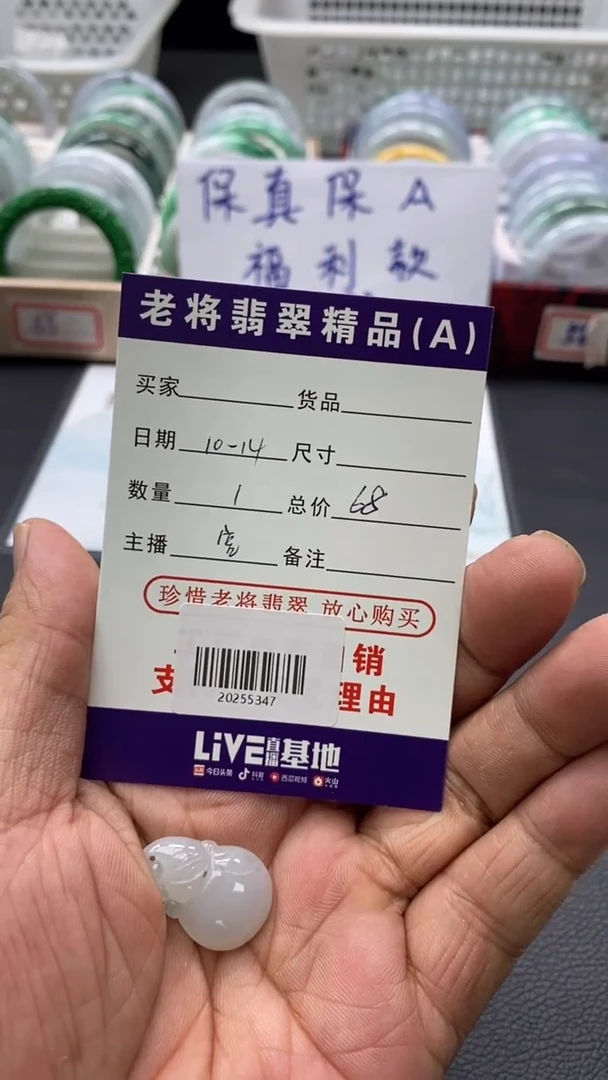 颈饰未镶嵌翡翠//20255347