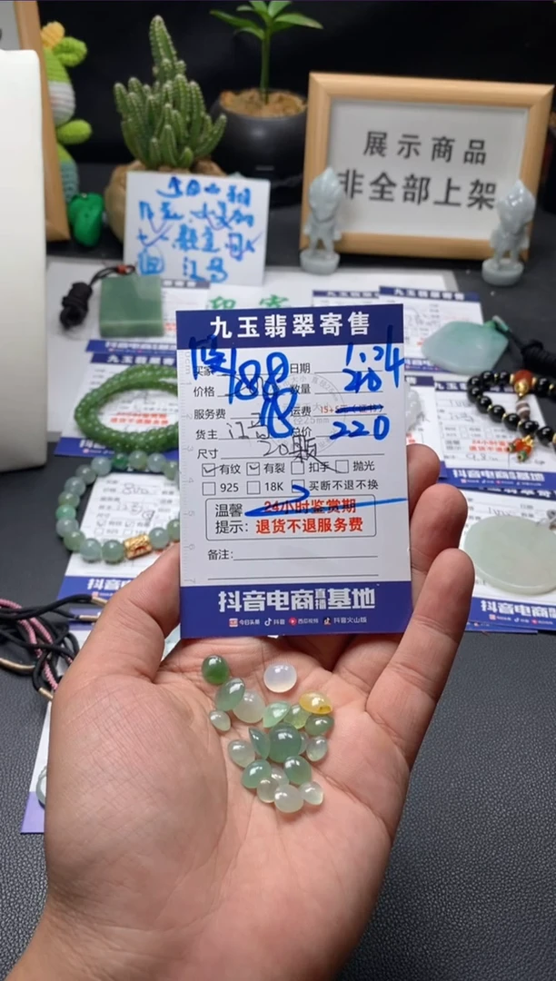 【闪购商品】翡翠颈饰未镶嵌买断1