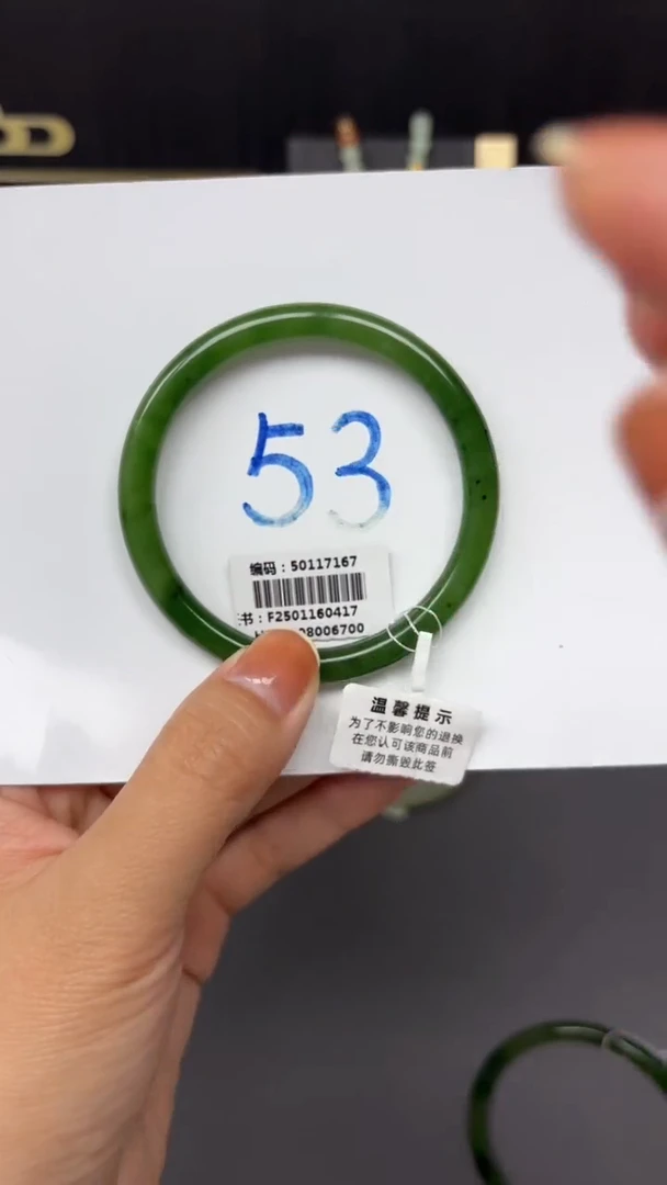 未镶嵌手镯和田玉7167