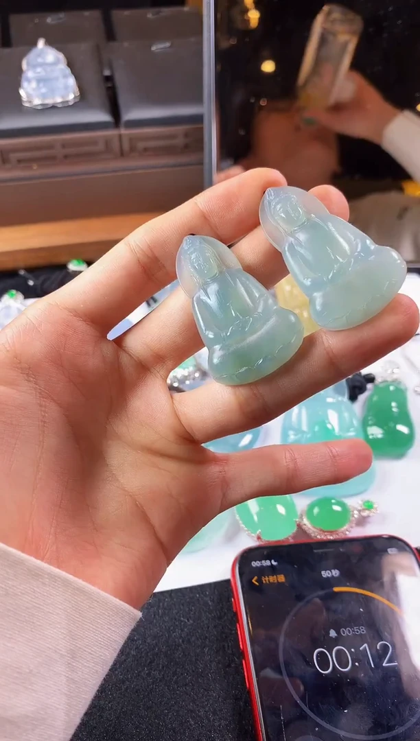 未镶嵌定制翡翠北***～6960毛货不退不换