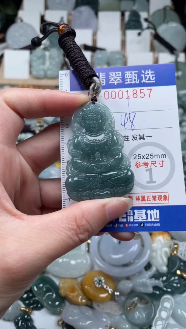 翡翠未镶嵌颈饰00..1857