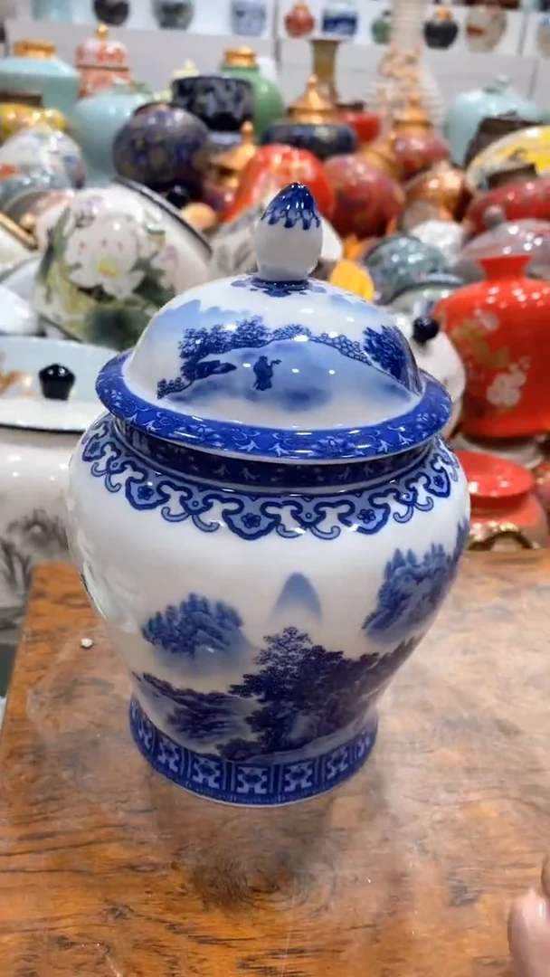 摆件茶叶罐密封罐储存罐