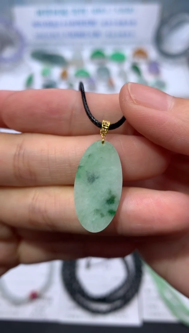 【闪购商品】定制翡翠18K金镶嵌模式推广期24小时鉴赏期