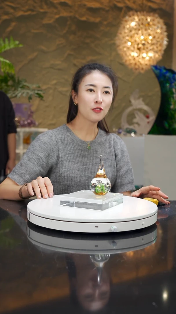琉璃h*气泡悬浮水滴摆件