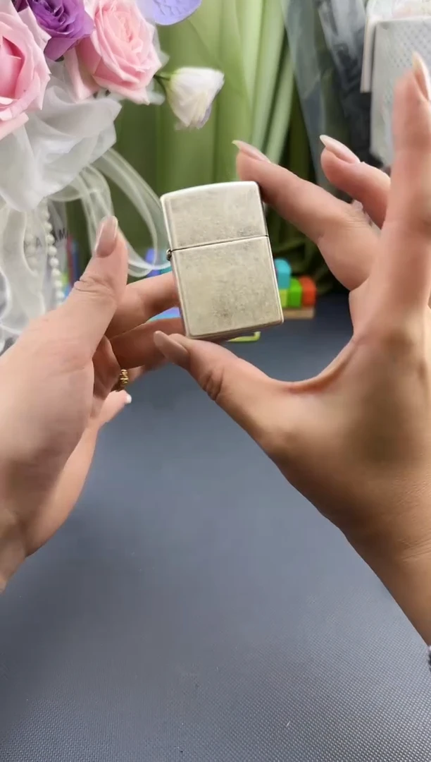 黄铜煤油打火机121FB古银打火机