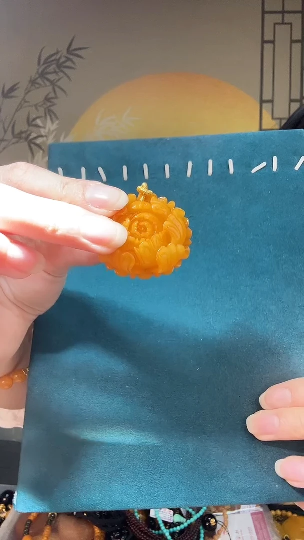 【闪购商品】琥珀裸石未镶嵌G0181天然蜜蜡