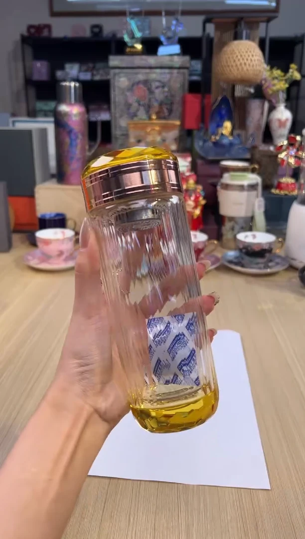 127晶灵水杯（黄色）